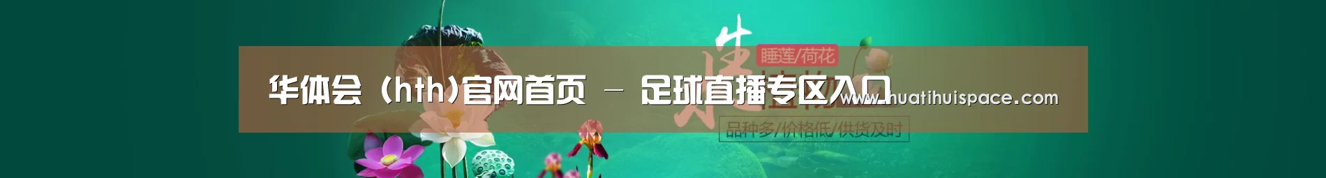 鲜花水草花卉网站模板